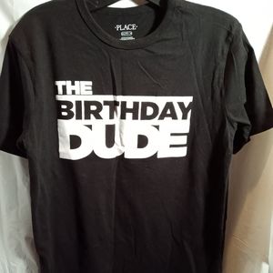 Children's Place "THE BIRTHDAY DUDE" graphic tee